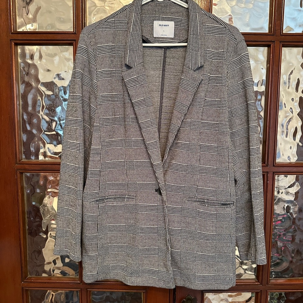 Plaid Blazer